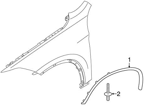 WHEEL ARCH TRIM, LEF