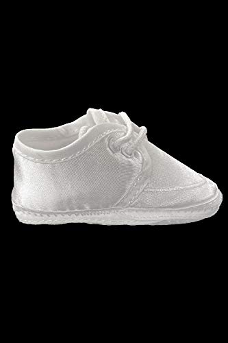 Baby Boy Baptism Shoes - Infant White Boys Christening Booties - Zapatos Blancos para Bautizo de Niños Bebe Baptismal3