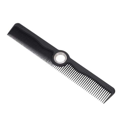Peine Negro Rotatorio Ergonómico para Cortar Cabello miniatura 2