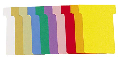 Fiches en T Exacompta 60x85 pour Organiser les Plannings d'Atelier Réutilisables