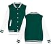 BTS Baseball Jacket Uniform Bangtan Boys Suga Jin Jimin Jung Kook Sweater Coat XL Black Rap-Monster