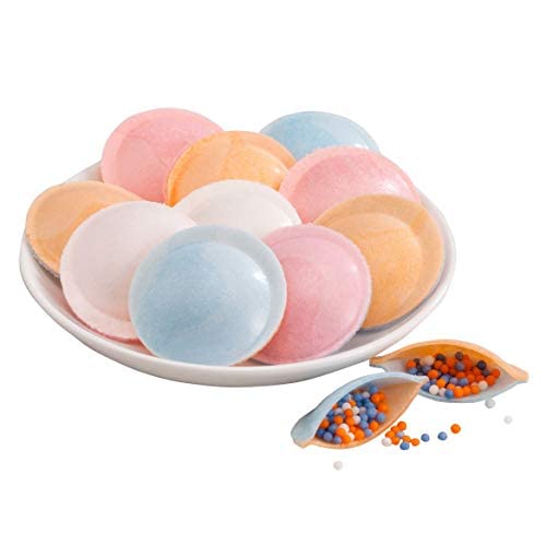 Gerrit's Original Satellite Wafers, Filled with Assorted Candy Beads, 100 Count Tub (4.41 oz)