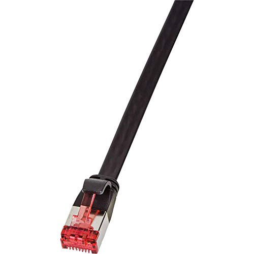 LogiLink Cat.6 5m cavo di rete Cat6 U/FTP (STP) Nero