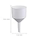 Kichvoe 2pcs 70mm Pp Plastic Buchner Funnels Laboratory Filter Funnels for Paper Filtration and Vacuum Filtration, Plastic Equipment for Scientific and Industrial Use