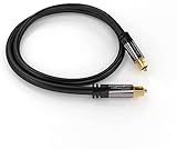 Cable óptico TOSLINK – Compatible con cualquier dispositivo con clavija TOSLINK