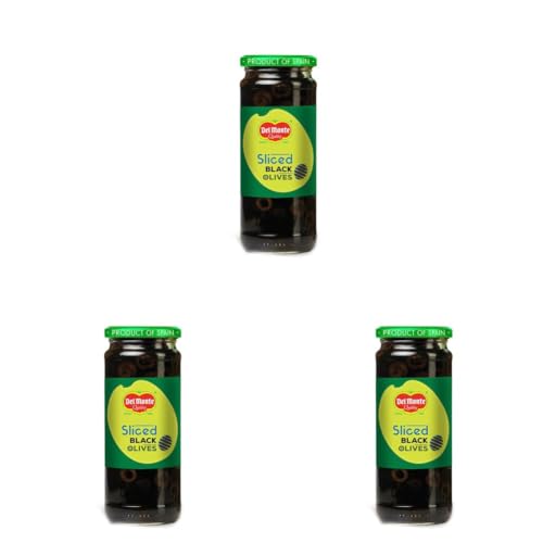 Image of Del Monte Black Sliced Olives 235g |Low Fat Ready-to-Eat Healthy Snack l 100% Natural and Evenly Cut | Suitable for Pizza, Pasta Topping, Garnishing Salad, Wraps | Source of Fibre, Gluten Free, No Added Preservatives