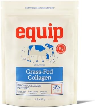 Equip Foods Grass Fed Collagen Powder | Hydrolyzed Bovine Collage...