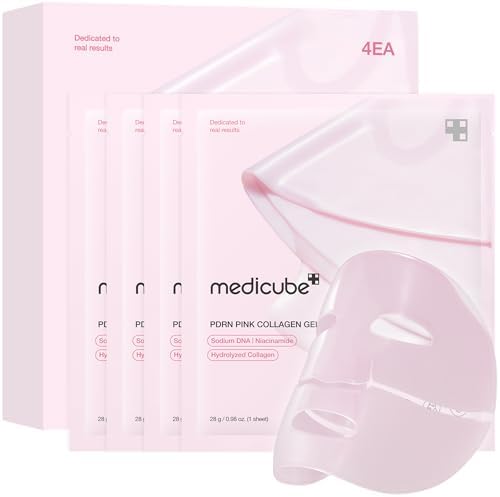 Salmon DNA PDRN Pink Collagen Jelly Mask pack of 4 (PACK OF 4)