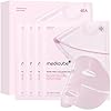 medicube Salmon DNA PDRN pink collagen jelly gel mask | overnight face mask for glass glow skin- elasticity, hydrating, firming and moisturizing | korean skincare, 28g, 4ea