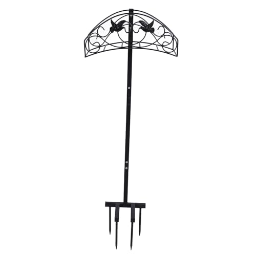 YDuupxe Freistehender Schlauchaufbewahrungshalter, Robuster Wasserhalter aus Eisen, Praktische Aufbewahrungslösung für Gartenschläuche, Ideal für den Einsatz auf Dem Rasen Im Freien
