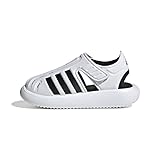 Schnell trocknend adidas Unisex Baby Water Sandal, Cloud White/Core Black/Cloud White, 19 EU