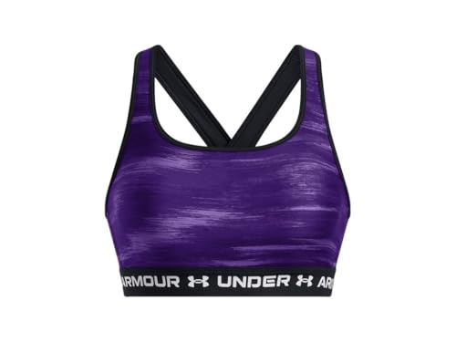 Image of Under Armour Crossback Mid Impact Heather Bra