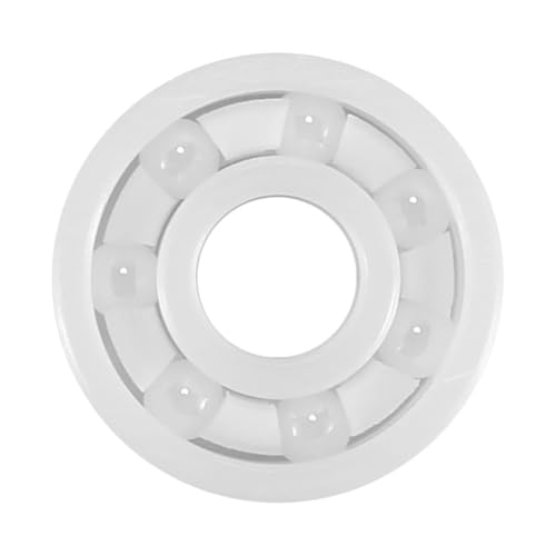 DUKUTS 608 Full Ceramic Bearing ZrO2 Ball Bearing 8mmx22mmx7mm Zirconia Oxide Bearing