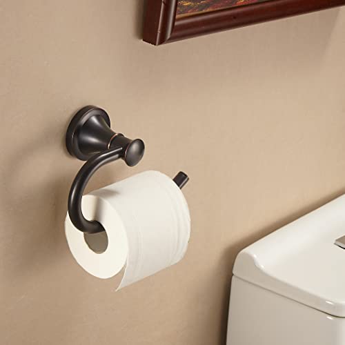 Wolibeer Oil Rubbed Bronze Toilet Paper Holder, Bathroom Tissue Roll Paper Holder Rustic Toilet Paper Dispenser Wall Mounted Sus 304 Stainless Steel #TOP21