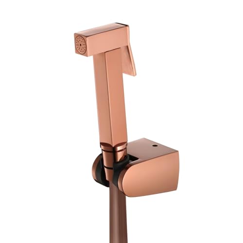 B Backline Brass Jet Spray for Toilet | Health Faucet | Bathroom Bidet Spray Jet Spray for Toilets | Health Faucet with Stand & Flexible Hose Pipe | Health Faucet with Bidet Set (Rosegold Glossy) (B0D9K1RKZH) Amazon Price History, Amazon Price Tracker