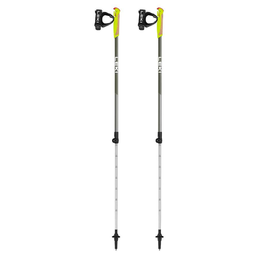 Leki Bastoncini Walker XS, Green Metallic-olivgreen-White, 80-110cm