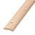 M-D Building Products 85423 Extra Wide 2-Inch by 72-Inch Carpet Trim, Unfinished