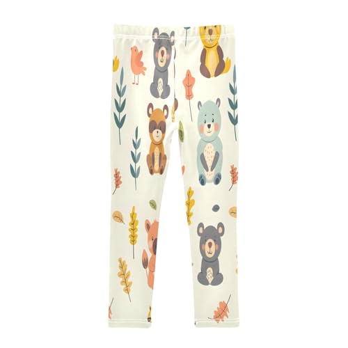Toddler Girls Leggings Printed Yoga Pants Leggings Cute Animal Cartoon Image for Kids2