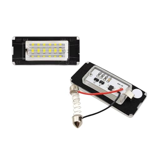 Lámpara de matrícula Mini R56 luces de matrícula de automóvil sin fallo cuadro