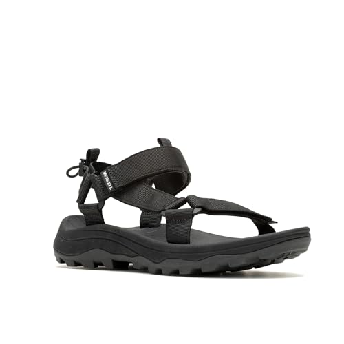 Merrell Men's SPEED FUSION WEB SPORT Sport Sandal, Black, 11