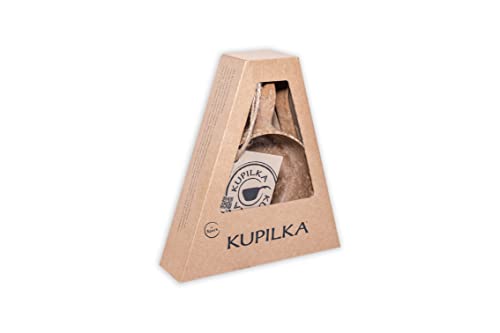 Set KUPILKA 33 Bol Junior + Spork 165 Cuchara-Tenedor Junior Madera Cover