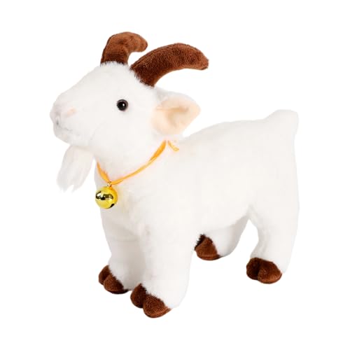 Freetoes Screaming Goat Toy,Goat Stuffed Animal Plush Desk Toy,Makes Fun Screaming Goats Sounds,Funny Gag Gifts for Men Women,Weird Things Office Pranks Stuff for Adults,Prank Noise Maker