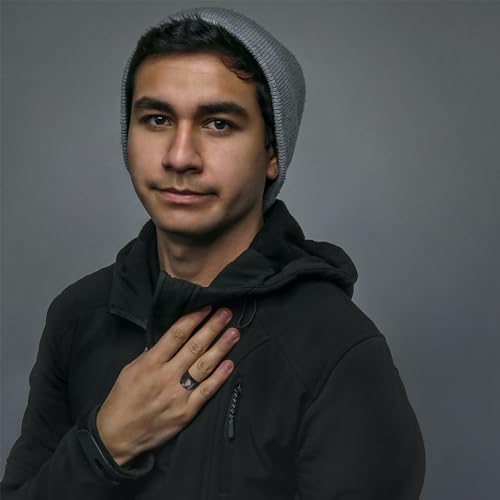 Personalized Stainless Steel Cremation Urn Signet Ring Custom Color Picture Engraving Black & White Photo Memorial Gift Image Band Keepsake with Ring Size Adjusters3