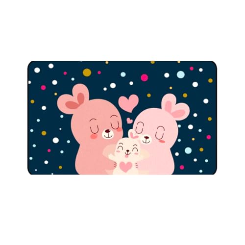 Cortina Magnética Blackout Infantil para Automóveis, Proteção Solar (Coelhinhos)