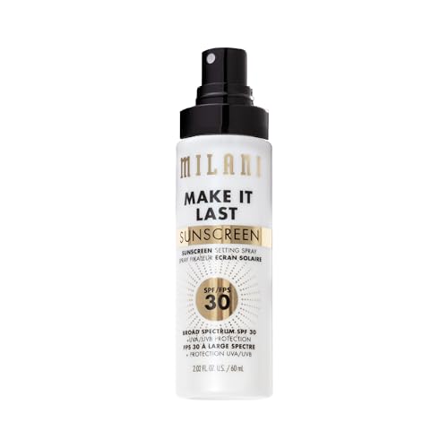 Milani Sunscreen Setting Spray + Primer, Make It...