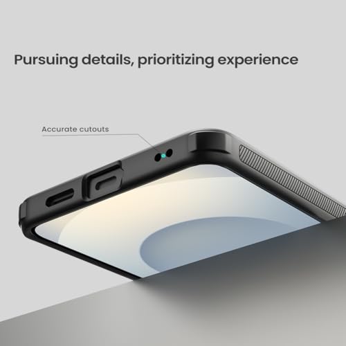 Image of Nilkin Slim Matte Series case for Samsung Galaxy S26 Plus (S26-Plus), Shockproof and Scratch-Resistant, Lightweight Case (Transparent Black, S26 Plus)