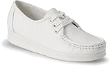 Women's Nurse Mates ANNIE LO Moccasins WHITE 9 M
