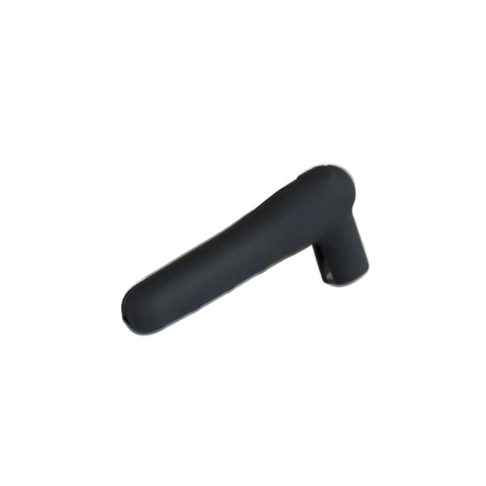 TIANSHENGQI Silicone Door Handle Cover Anti-Slip Anti-Static Knob Anti Collision Silent Kids Safety Doorknob Protector for Home(Black)
