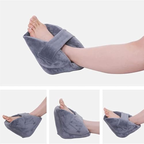 Oreiller de protection de talon anti-escarres pour patients alités (1 paire de coussins)