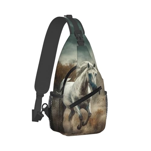 Mochila tipo bandolera pequeña para senderismo urbana