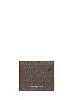 Michael Kors Men's Greyson Billfold Wallet, Brown/Black Signature
