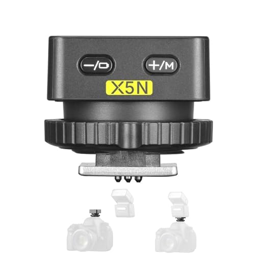 Godox X5N Déclencheur de flash sans fil HSS TTL pour appareils photo Nikon, sabot magnétique compatible avec flash d'appareil photo Godox iT32