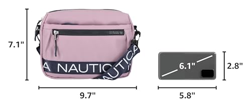 Image of Nautica Nylon Bean crossbody /Belt Bag adjustable shoulder strap