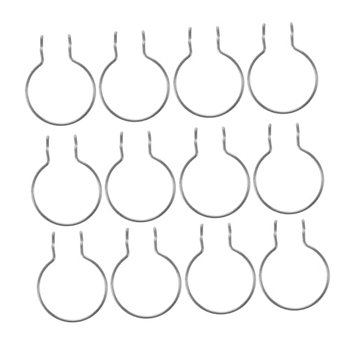 Unomor Iron Wire Hooks for Pegboard 12 Pack Cup Holder Hooks Easy Install for Office Garage Craft Room