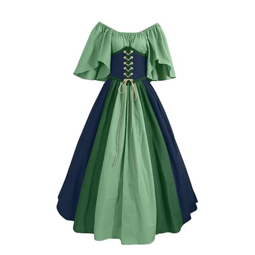 Robe d'Halloween style rétro déguisement princesse élégant pour femmes