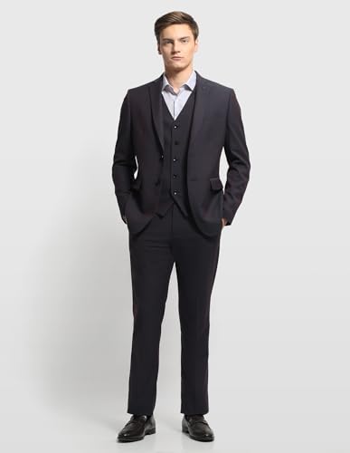 Image of Arrow Men's Dobby Three Piece Suit
