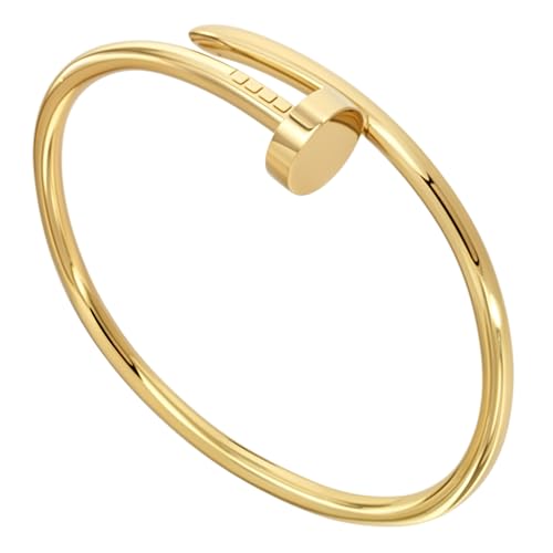 Image of Bamboo Pattern Bracelet for Women | Premium Gold Plated Cuff Bracelet | Minimalist Designer Jewellery for Daily & Party | Gift for Her