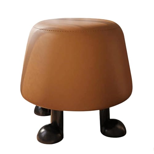 Taburete de maquillaje para tocador, encantador diseño sin brazos para sala de estar, dormitorio, oficina y estudio