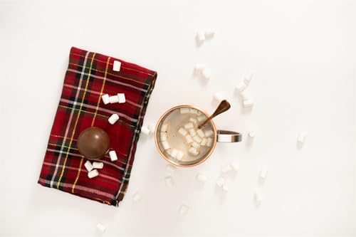 Dunkin Original Hot Chocolate BOMB, 12 Pack, Melting Belgian Milk Chocolate Ball Filled with Mini Marshmallows, Pack of 12 Hot Cocoa Treats by Frankford Candy