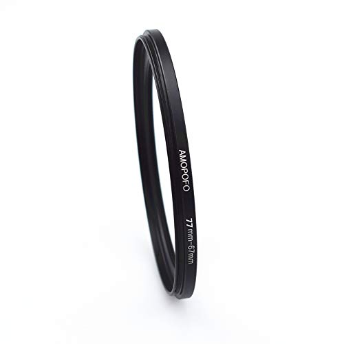 Image of 77mm to 67mm /77mm-67mm Step-Down Ring Filter Adapter for All Brands UV,ND,CPL,Metal Step-Down Ring Adapter