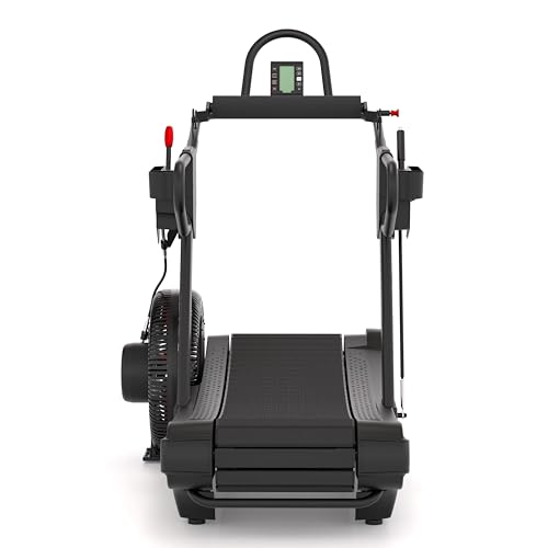 Image of TREADSLED XL VPR, Dual-Mode Curved Treadmill Powered by Patented VPR Air Resistance Technology, Commercial Sled Push Machine, Anti-Rollback Safety and Frictionless Feel
