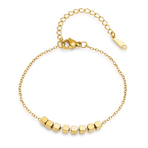 Image of Rubans Demi Fine Stainless Steel Bracelet Waterproof Gift for Women & Girls