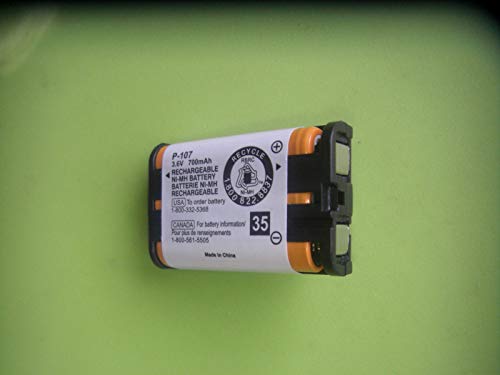 Cordless phone batteries Model:P107 3.6V800mAh