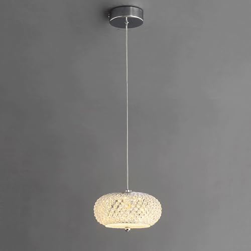 Lámpara de techo colgante de altura ajustable con led pequeño para mesa de comedor y bar 2