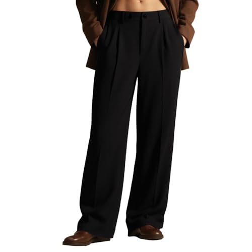 Men's Summer Casual Dress Pants Slim Fit Formal Trousers High Waist Comfortable Wear Stylish Business Attire - Main Image