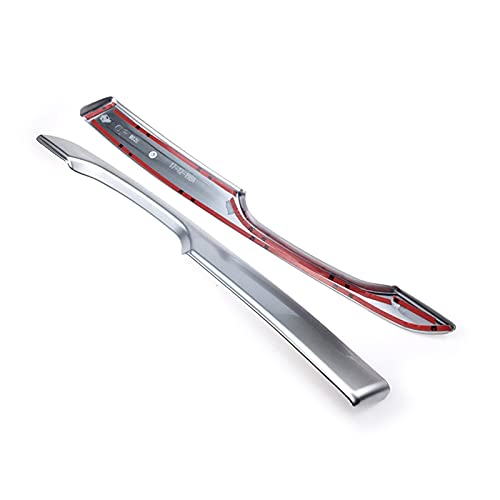 xiuxiu Fit pour Mercedes Benz Vito W447 2014-2020 Accessoires D'ACCORES INTÉRIEURES ABS Silver Porte Avant Porte Accoudoir Couvercle 2PCS Cover